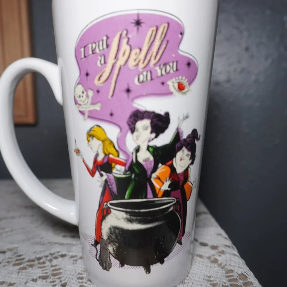 Disney Halloween Hocus Pocus Sanderson Sisters Mug I Put A Spell On You Tall